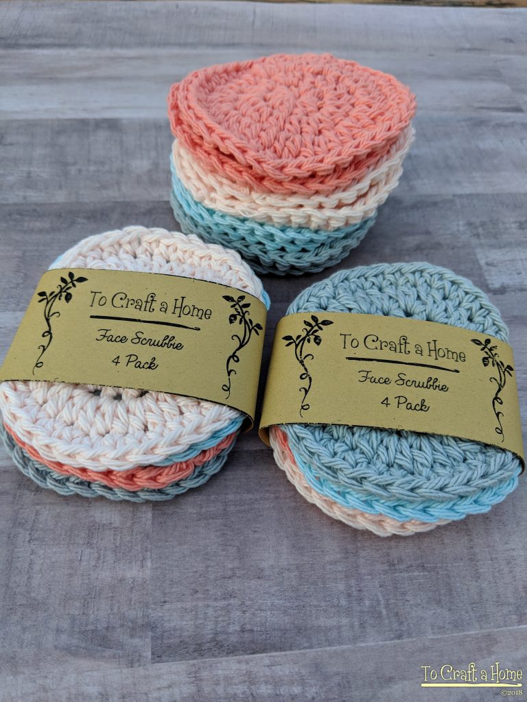 Face Scrubbies/Pads To Craft A Home