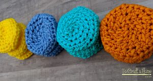 Nylon Pot Scrubbers, Double Sided Scrubby, Crochet Scrubbies 