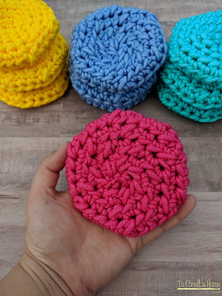 Dish Scrubbie (New Version) To Craft A Home