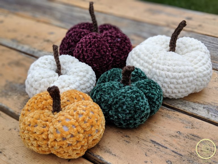 plush pumpkins