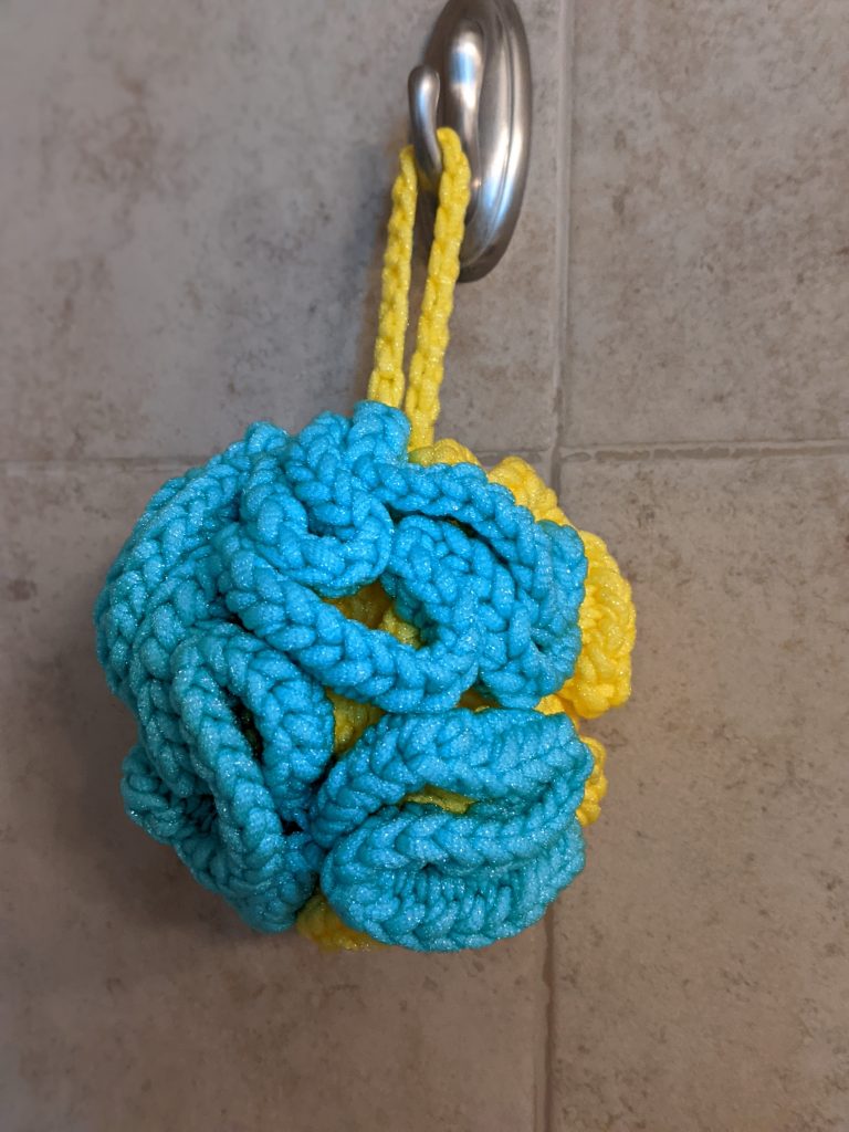 Bath Pouf To Craft A Home